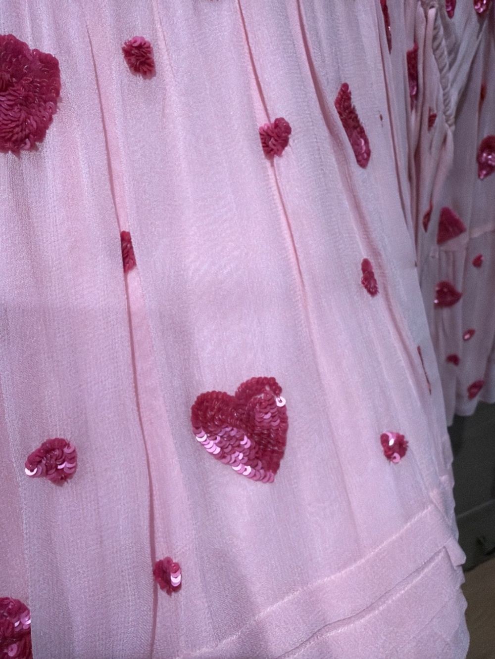 Pink Heart Rococo Sand Dress - Picture 3 of 3